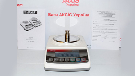 Новинка каталогу: лабораторні ваги BTU210/bat (AXIS)