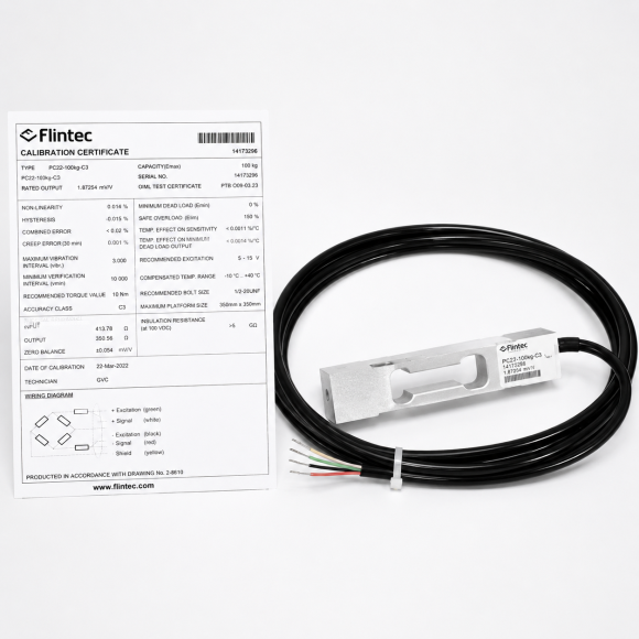 Тензодатчик Flintec РС 22 (5, 10, 20, 30, 40kg)