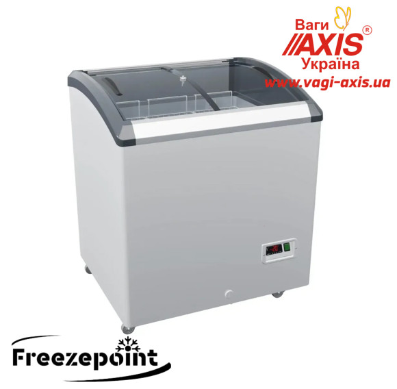 Морозильный ларь с гнутым стеклом Juka M200SF+