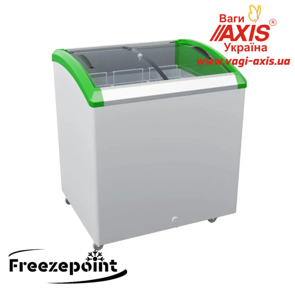 Морозильный ларь с гнутым стеклом Juka M200SF+