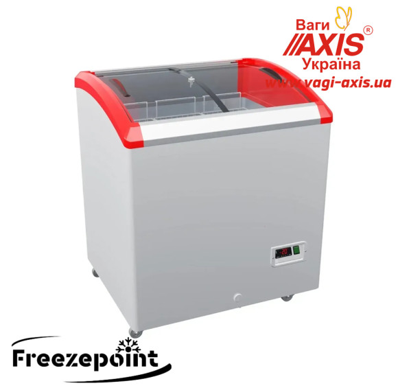 Морозильный ларь с гнутым стеклом Juka M200SF+