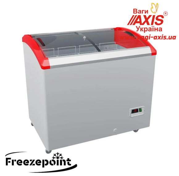 Морозильный ларь с гнутым стеклом Juka M300SF+ 