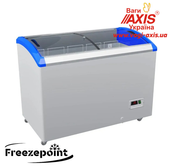 Морозильный ларь с гнутым стеклом Juka M400SF+