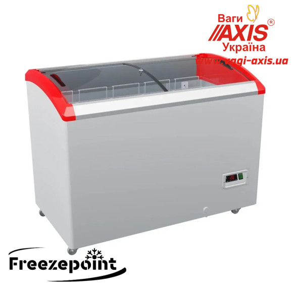 Морозильный ларь с гнутым стеклом Juka M400SF+