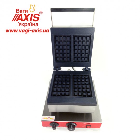 Вафельница бельгийская квадратная с таймером GoodFood WB1SA Вафельница бельгийская квадратная с таймером GoodFood WB1SA