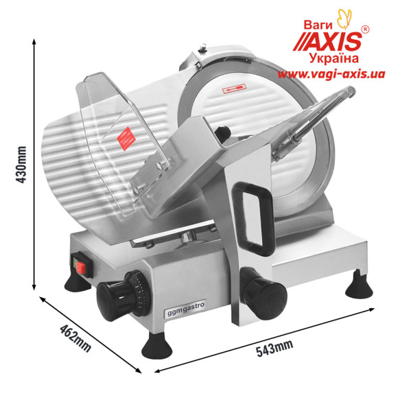 Слайсер GGM Gastro AMH300A
