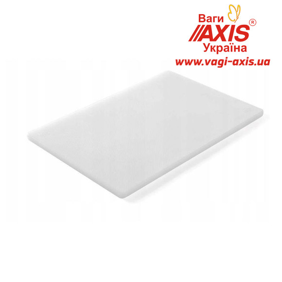 Доска разделочная HACCP 450x300x13 мм - белая 825518 Hendi.