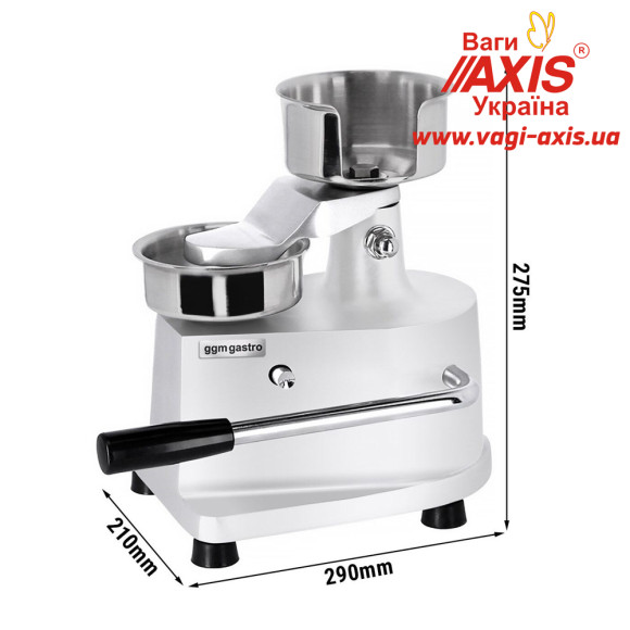 Ручная машина для приготовления гамбургеров GGM Gastro HMH100