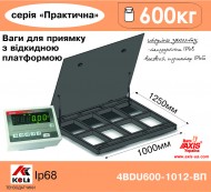 Весы для приямка с откидной платформой 4BDU600-1012ВП-П