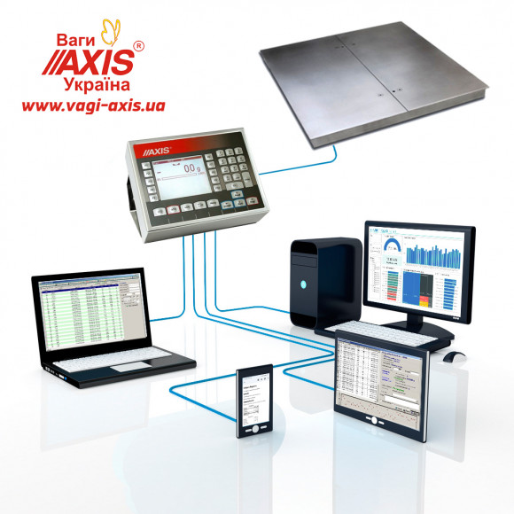 Автоматизированный комплекс на базе весового индекатора AXIS ME-12/N/LCD