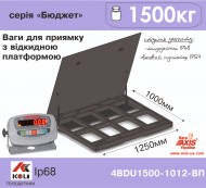 Весы для приямка с откидной платформой 4BDU1500-1012ВП-Б