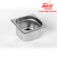 Гастроемкость нержавеющая Brillis GN 1/6 - 100 mm