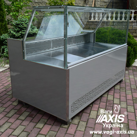 Низкотемпературная холодильная витрина ВХН Амстердам Куб 1.6