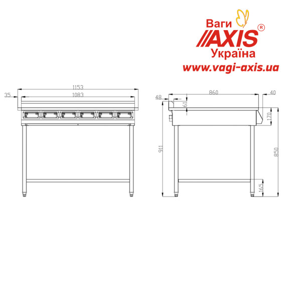 Плита индукционная 900 серии INDOKOR IN3500-6PRO на подставке
