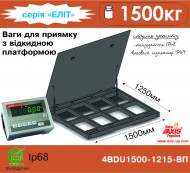 Весы для приямка с откидной платформой 4BDU1500-1215ВП-Е