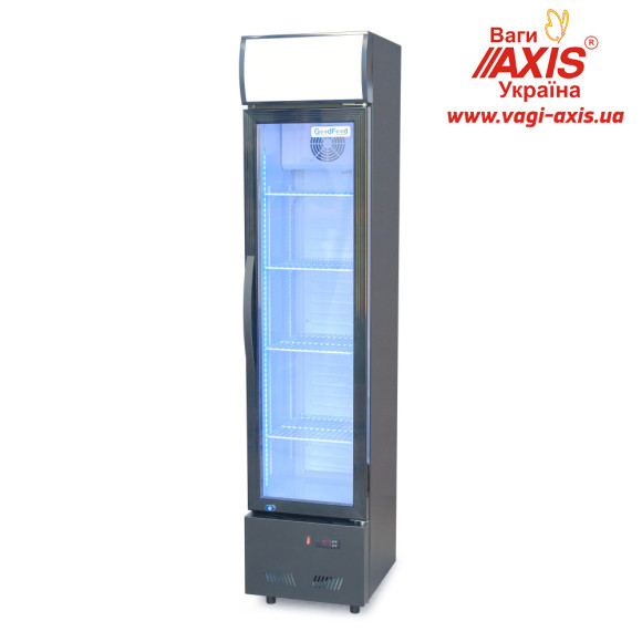Шкаф холодильный для напитков GoodFood BC160BW2LEDCOL черный-белый