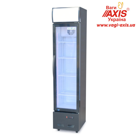 Шкаф холодильный для напитков GoodFood BC160BW2LEDCOL черный-белый