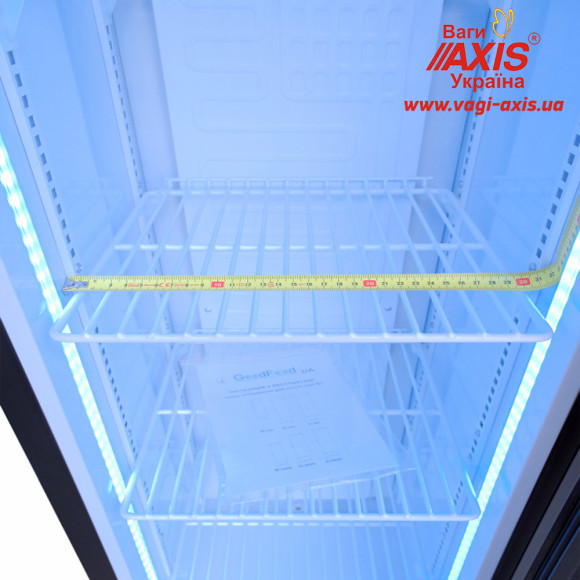 Шкаф холодильный для напитков GoodFood BC160BW2LEDCOL черный-белый