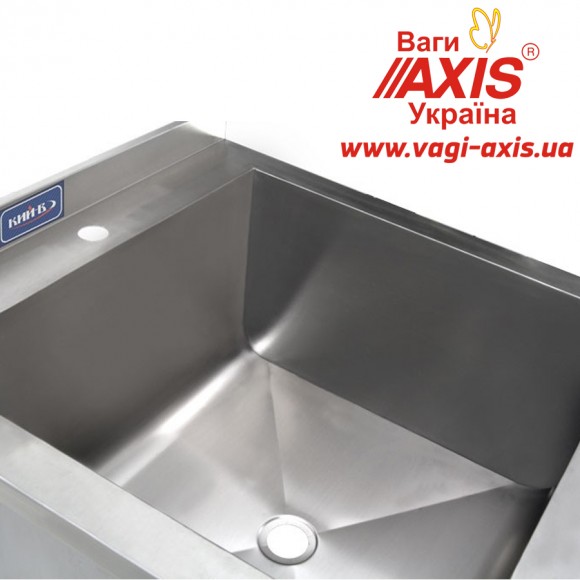 Ванна моечная двухсекционная (1000x600) 