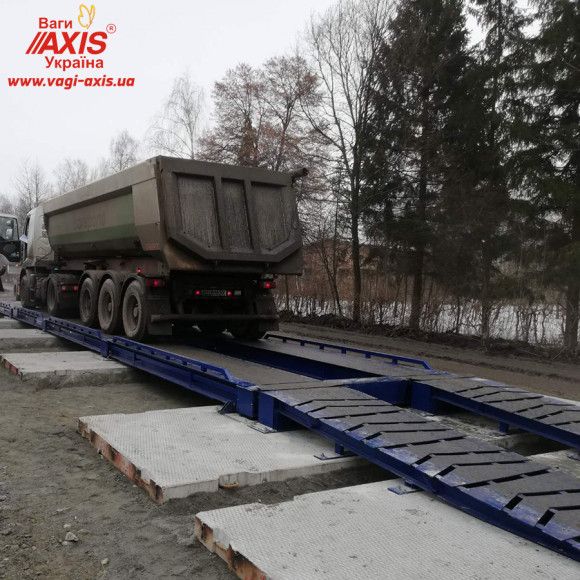 Ваги автомобільні 80т 18м АКСІС 80-18-К-Б Ваги автомобільні 80т 18м АКСІС 80-18-К-Б