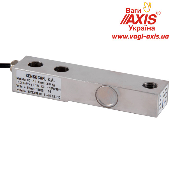 ​Тензодатчик Sensocar CO-2l​ (2000, 3000, 4000, 5000, 7500kg) сенсокар