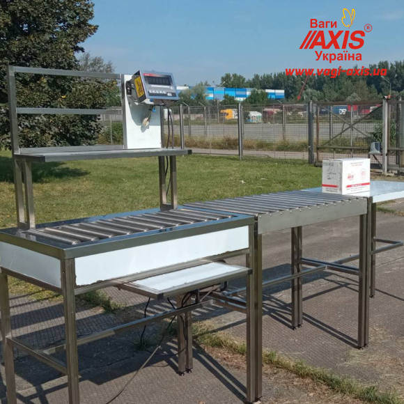 Рольганговая линия с весами