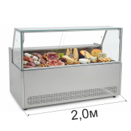 Витрина для мяса ВХСКУ Элегия Куб 2.0