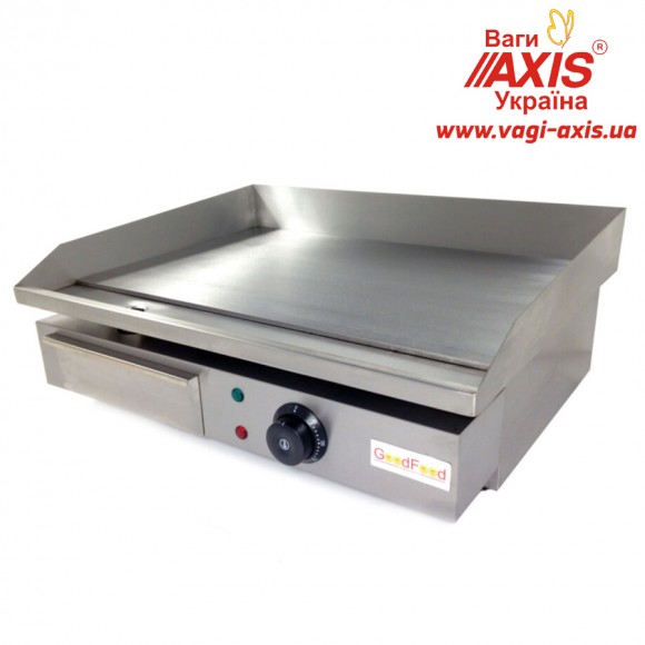 Поверхность жарочная электрическая хромированная гладкая GoodFood EG55M Поверхность жарочная электрическая хромированная гладкая GoodFood EG55M