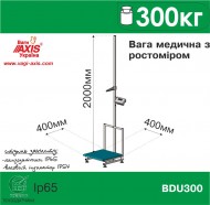 Весы медицинские с ростомером BDU300-Medical+ Весы медицинские с ростомером BDU300-Medical+