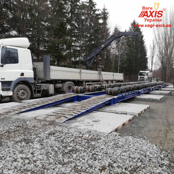 Ваги автомобільні 40т 8м АКСІС 40-8-К-П