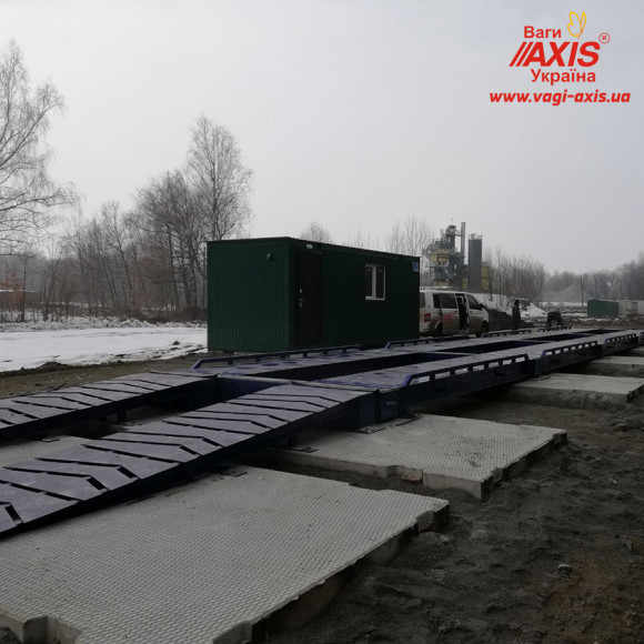 Ваги автомобільні 40т 8м АКСІС 40-8-К-П