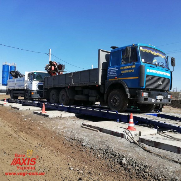 Ваги автомобільні 40т 12м АКСІС 40-12-К-Е Ваги автомобільні 40т 12м АКСІС 40-12-К-Е