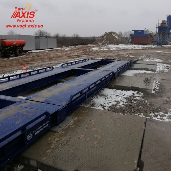 Ваги автомобільні 40т 12м АКСІС 40-12-К-Е Ваги автомобільні 40т 12м АКСІС 40-12-К-Е