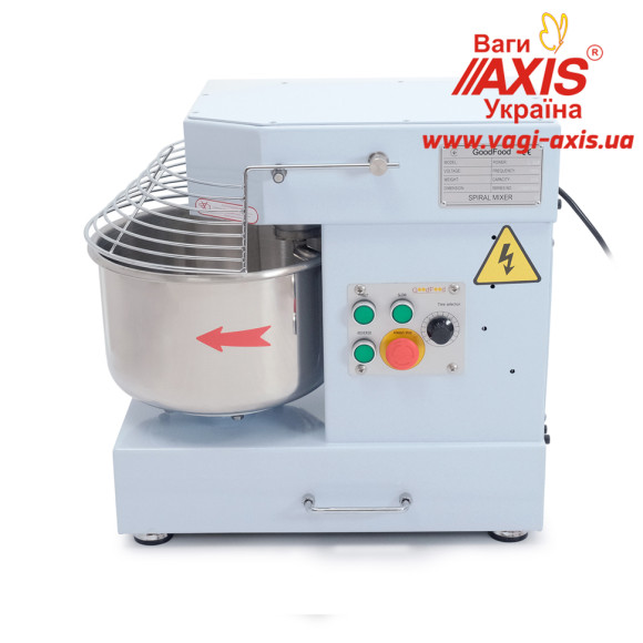 Тестомес GoodFood SM10T2VFIR