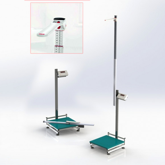 Весы медицинские с телескопическим ростомером BDU150-Medical+Seca 