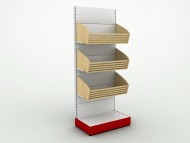 Стеллаж хлебный 0,9м Стеллаж хлебный 0,9м