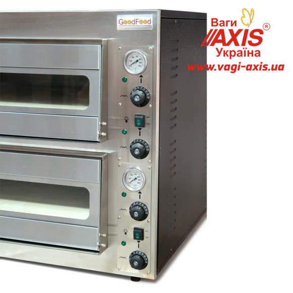 Электрическая печь для выпекания пиццы GoodFood PO44 (4+4х35)