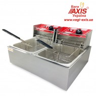 Фритюрница двойная электрическая профессиональная GoodFood EF6+6