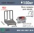 Весы товарные для взвешивания мешков BDU150-0607-М Б Бюджет