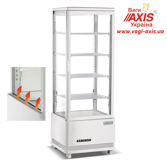 Холодильная витрина белая GoodFood RT128L Холодильная витрина белая GoodFood RT128L