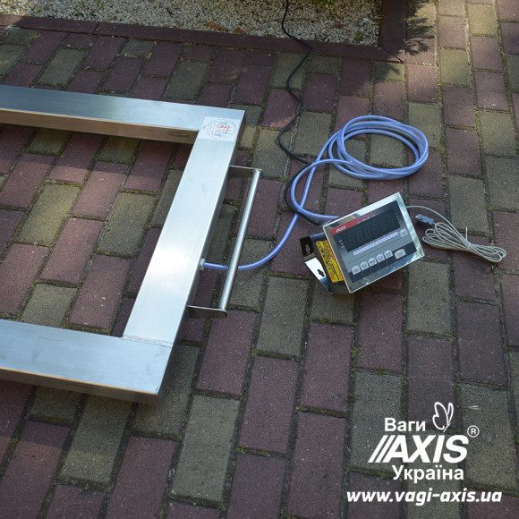 Весы паллетные из нержавейки 4BDU2000П-Е ЭЛИТ