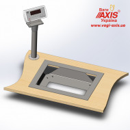 Короб для ваги BDU15-0203АК в касовий бокс (250х350мм)