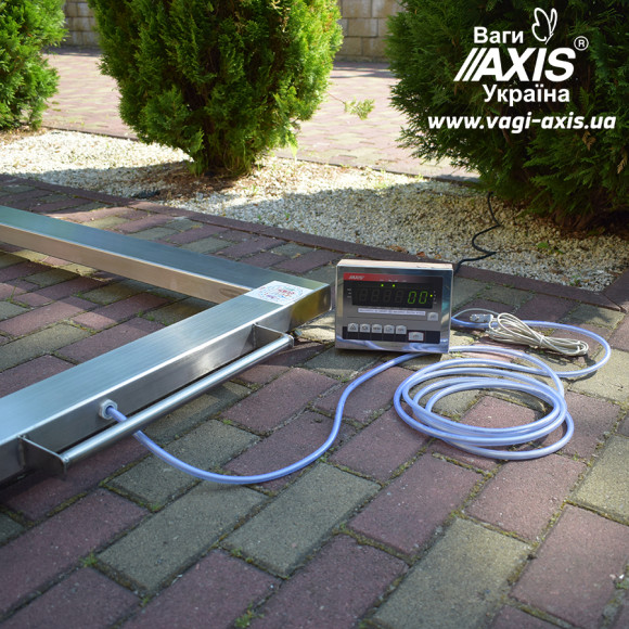 Весы паллетные из нержавейки 4BDU3000П-Е ЭЛИТ