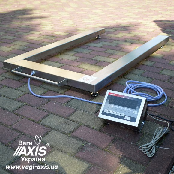 Весы паллетные из нержавейки 4BDU3000П-Е ЭЛИТ