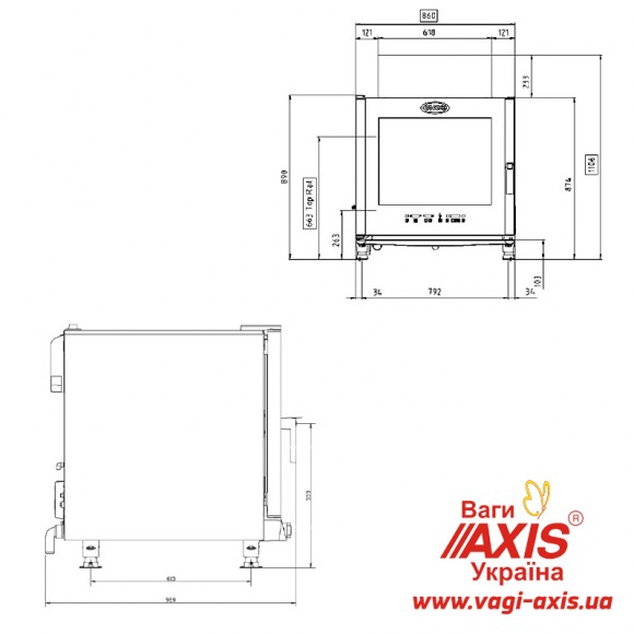 Пароконвектомат Unox XV593