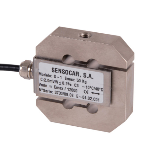 Тензодатчик Sensocar S-1L (30, 50, 75, 100, 150 кг) Сенсокар Тензодатчик Sensocar S-1L (30, 50, 75, 100, 150 кг) Сенсокар
