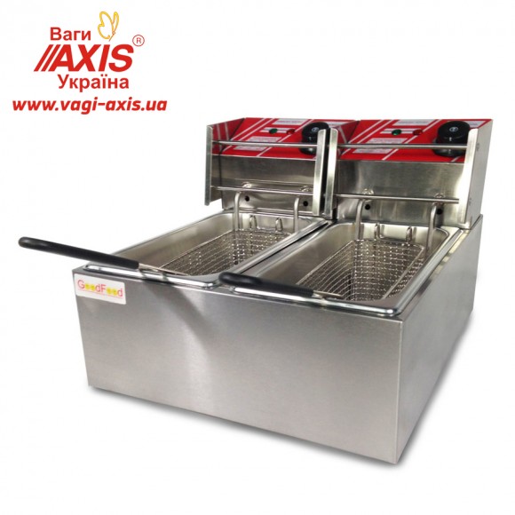 Фритюрница электрическая GoodFood EF4+4 Фритюрница электрическая GoodFood EF4+4