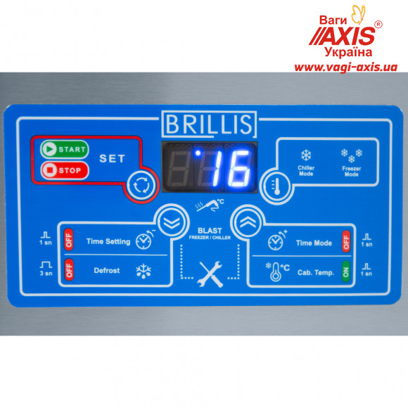 Аппарат шоковой заморозки BRILLIS VBL10-R290