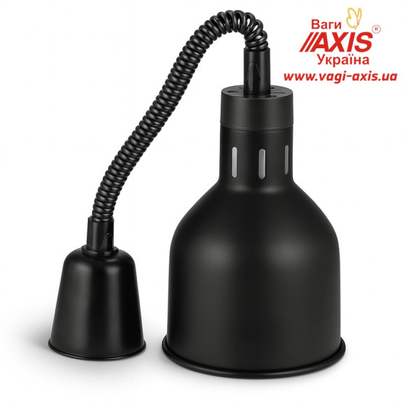 Лампа Инфракрасная Hurakan HKN-DL775, 190 мм Черная