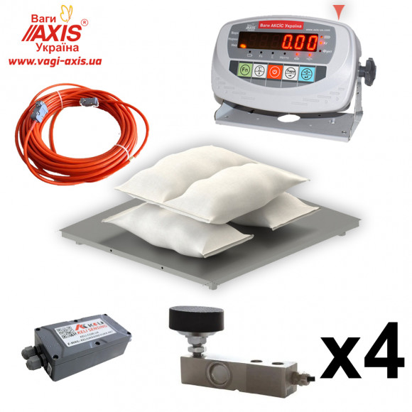 Set of weighing equipment for platform scales (4-sensors) Set of weighing equipment for platform scales (4-sensors)